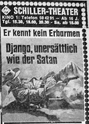 Django, unersättlich wie der Satan