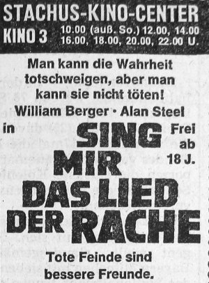 Sing mir das Lied der Rache