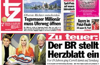 tz: Der BR stellt Herzblatt ein